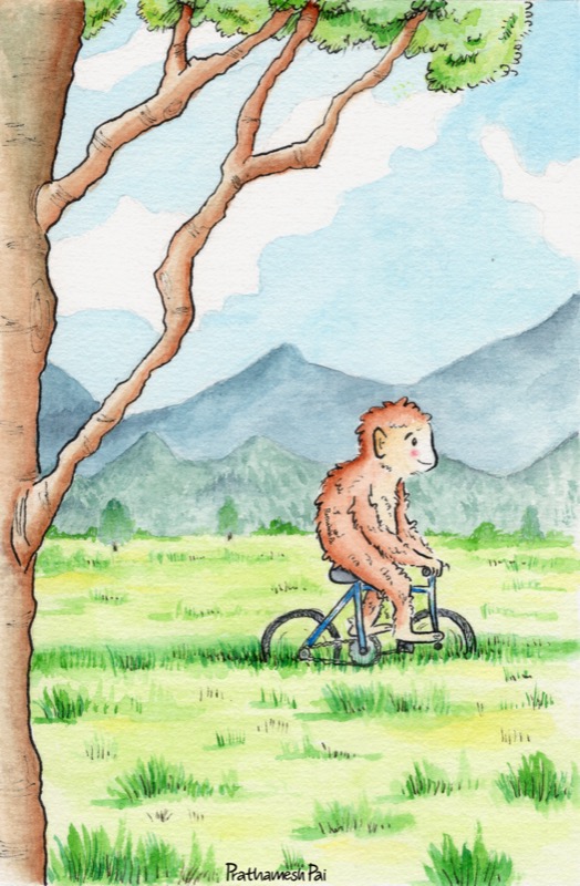 Bigfoot's little adventure