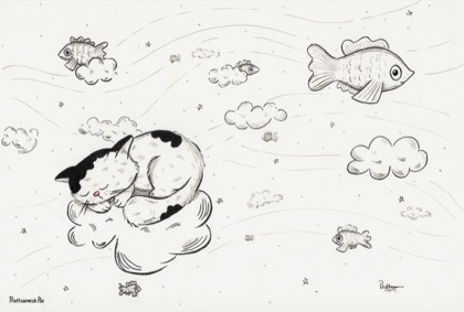 What do cats dream of?