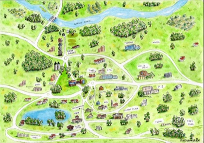 Map of Manipal