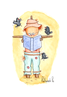 Strauss the scarecrow